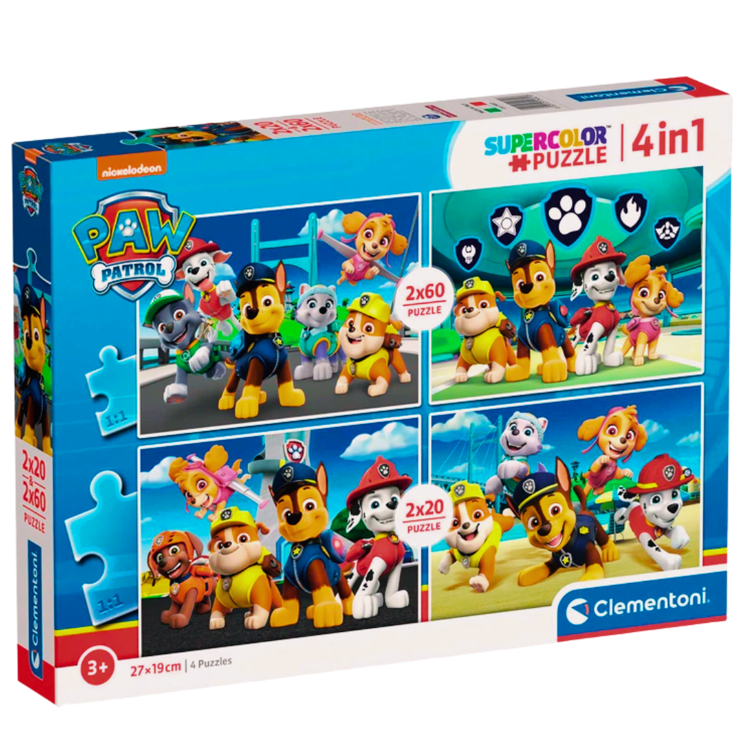 (2x20) + (2x60) pc Paw Patrol Puzzle