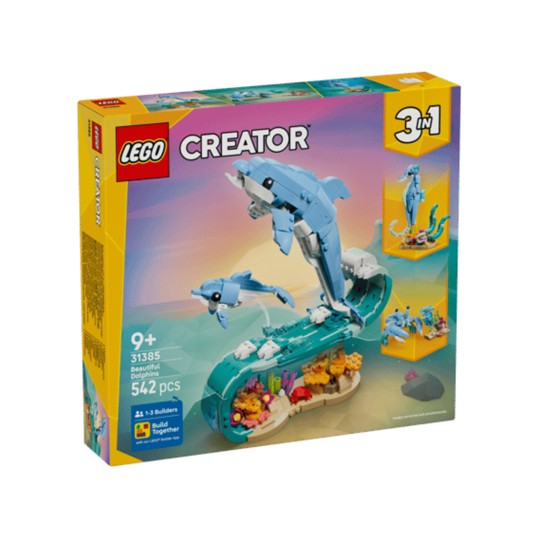 Sea Animals: Beautiful Dolphins (31385) - LEGO Creator