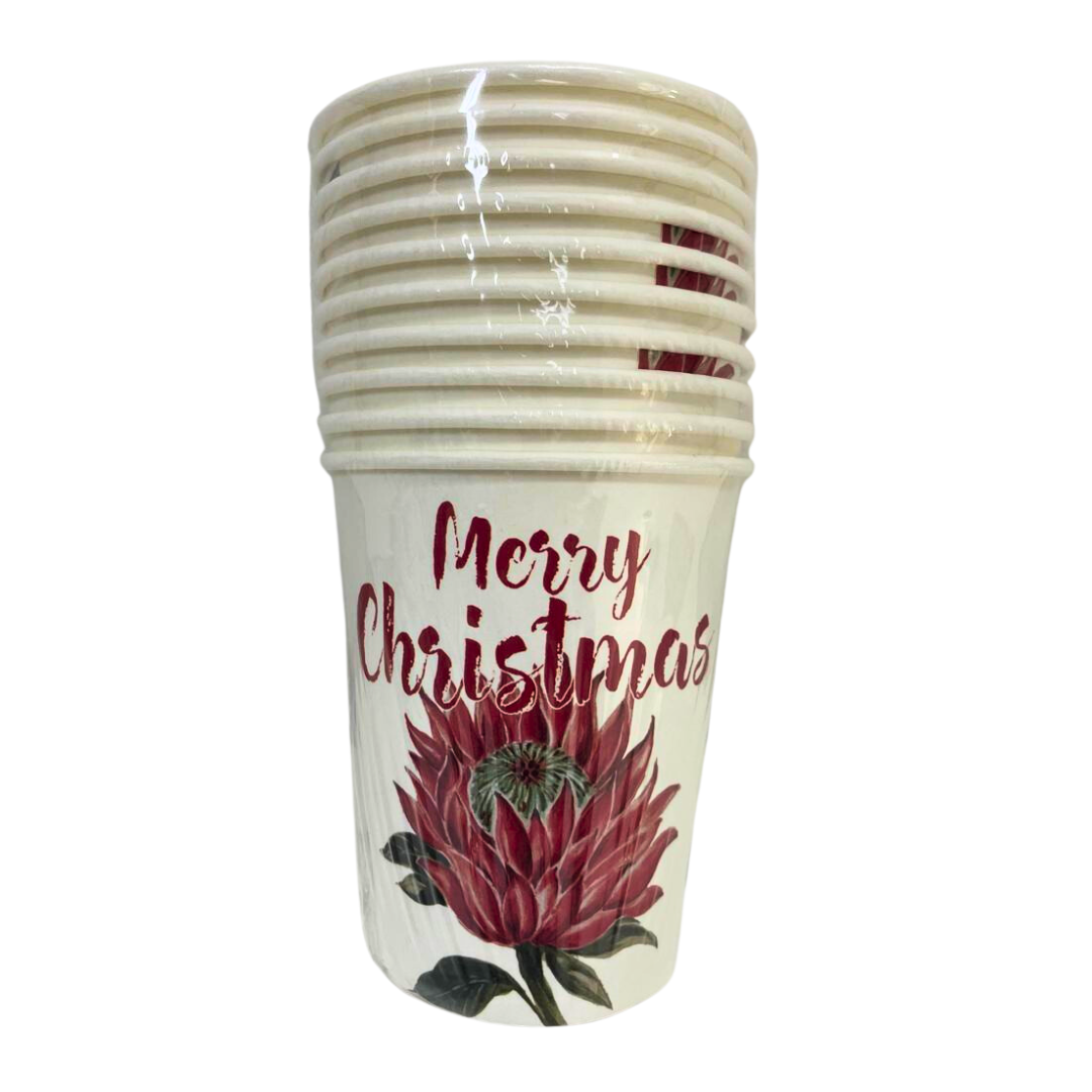 Paper Cup - Xmas Flower