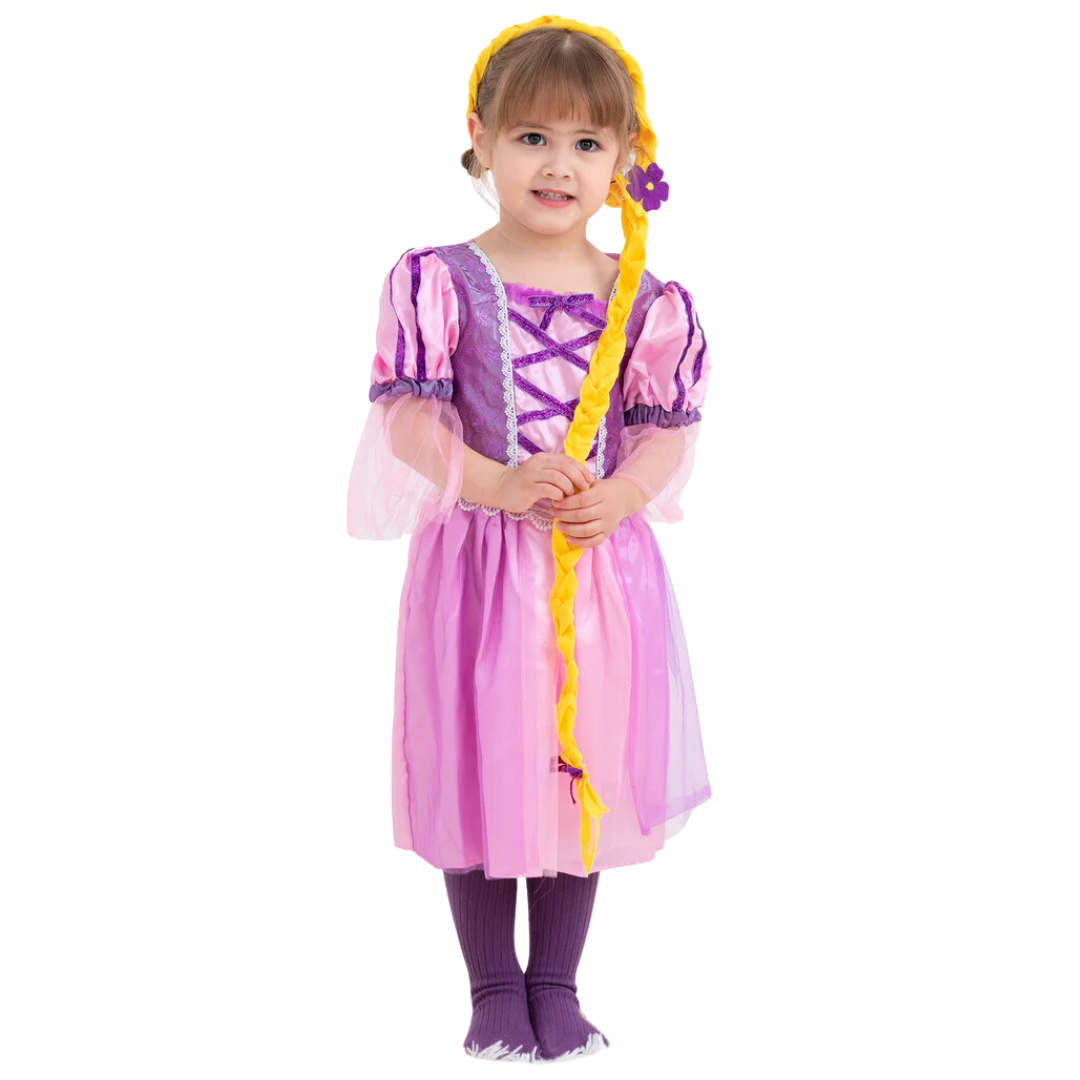 Rapunzel Princess Dress Set