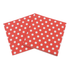 Red Polka Dot Serviettes