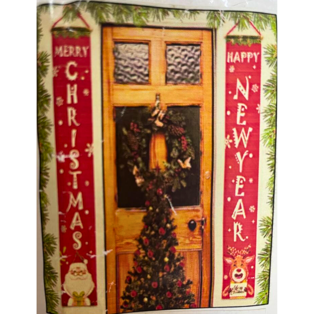 Party Door Banner Christmas