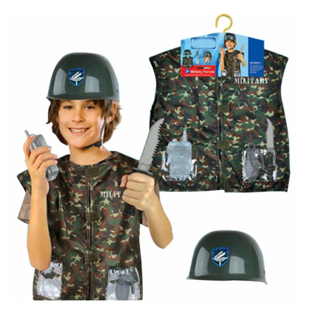 Costume Kids Military