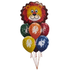 Balloon Bouquet Animals 7PC - Lion