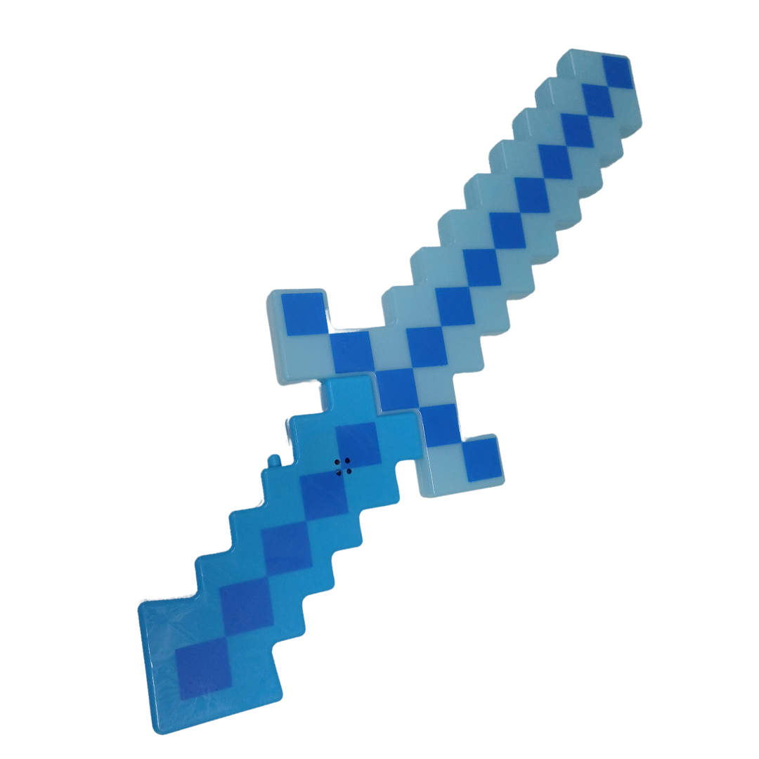 Blue Mine Craft Sword with Sounds