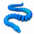 3D Snake - 95cm Metallic Blue