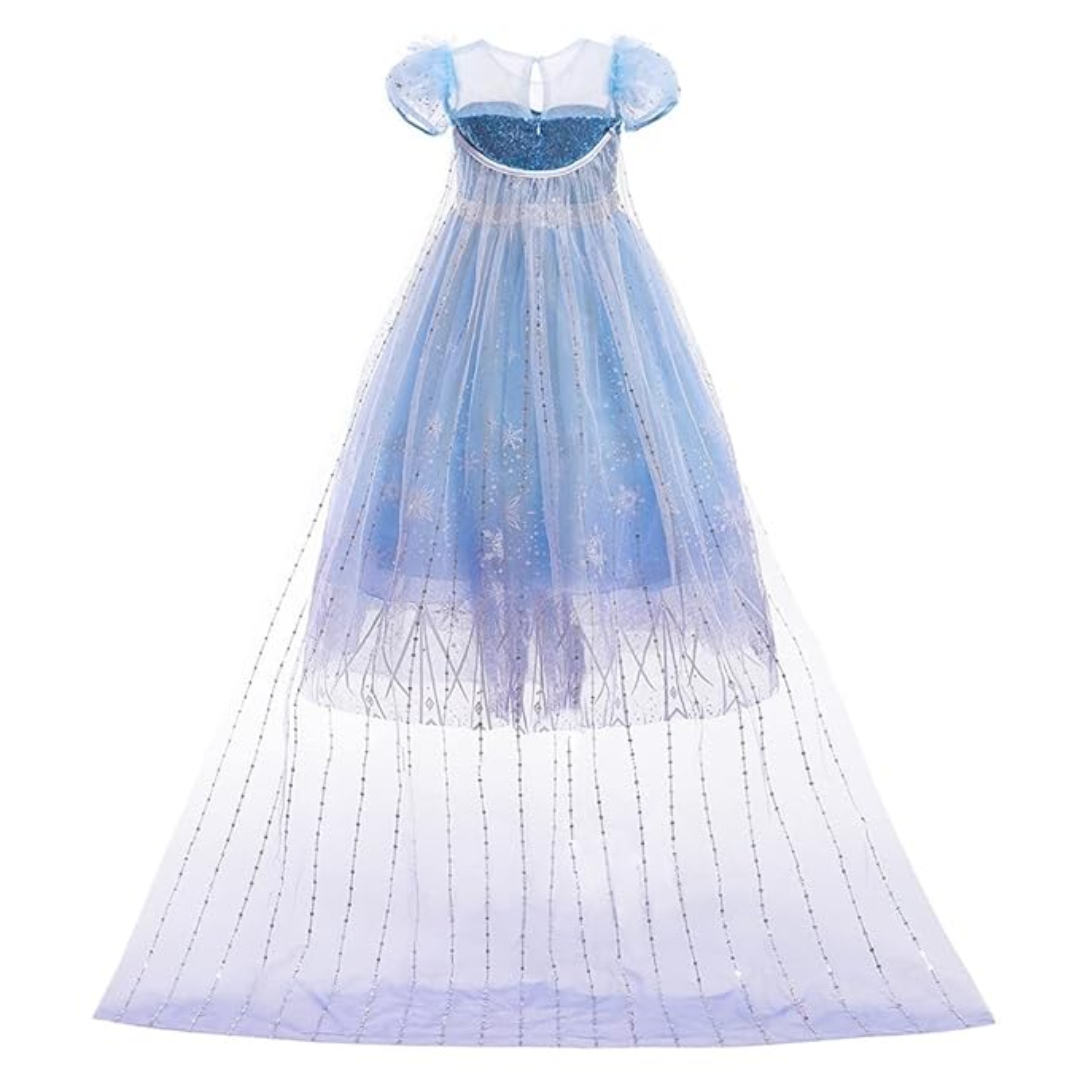 Deluxe Blue Snowflake Dress