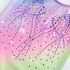 Aurora Ombre Long Sleeve Leotard with Rhinestones