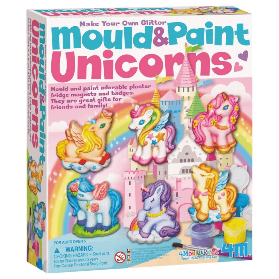 3D Mould & Paint Unicorn