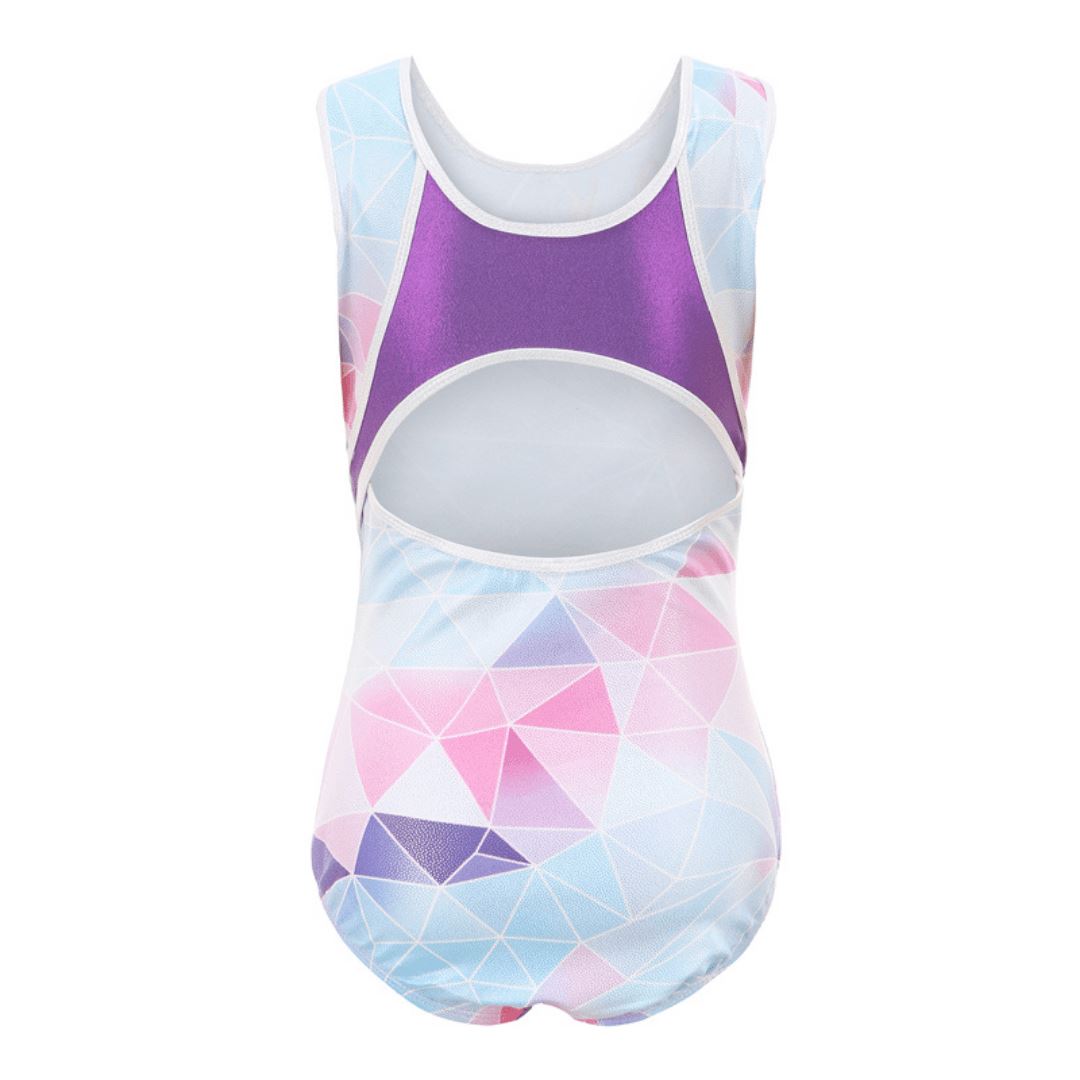 3D Pattern Gymnastic Leotard