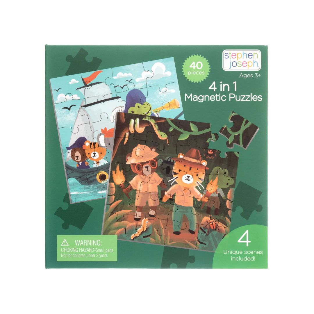 4 in 1 Magnetic Puzzle - Adventure