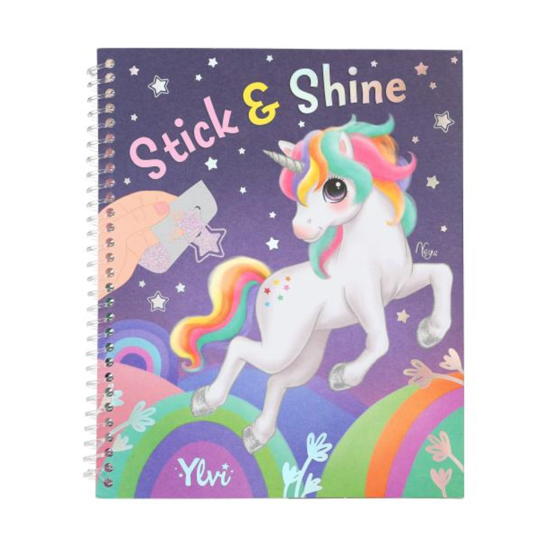 Ylvi Colouring Book Stick & Shine