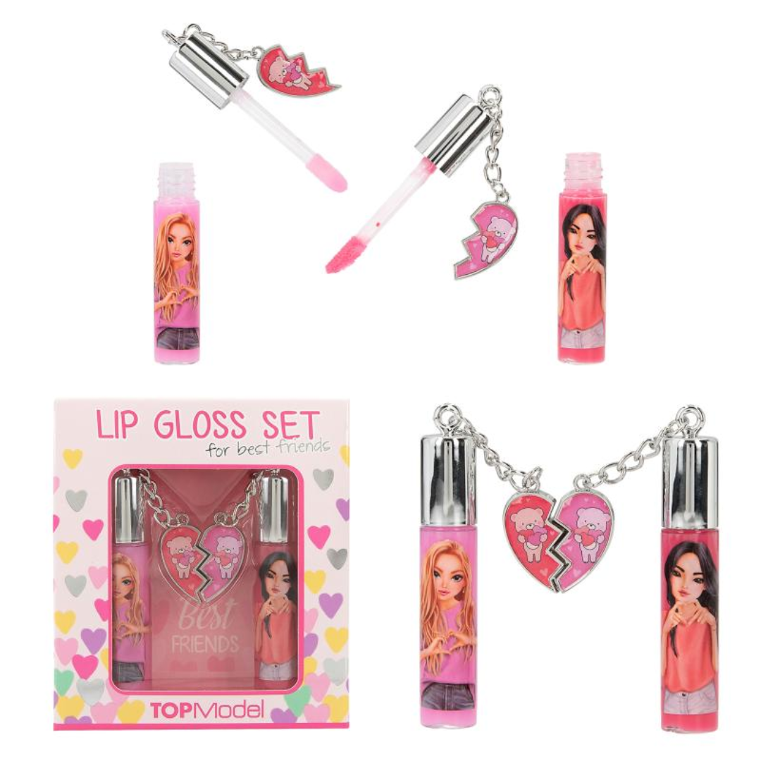 TM Lip Gloss Set BFF with Pendant