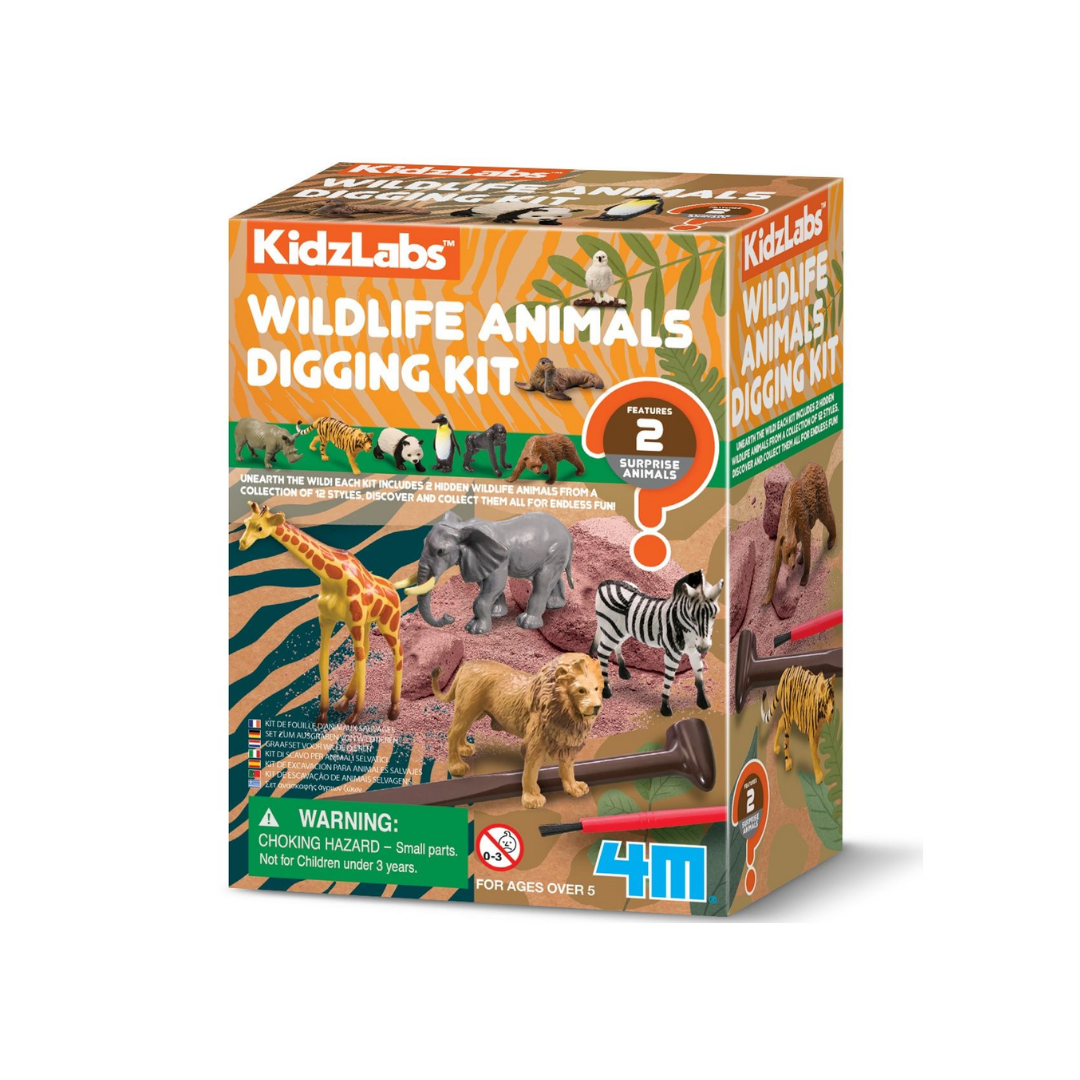 4M - Wildlife Animals Digging Kit