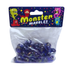 50pc Marbles Spiral Blue Crystal