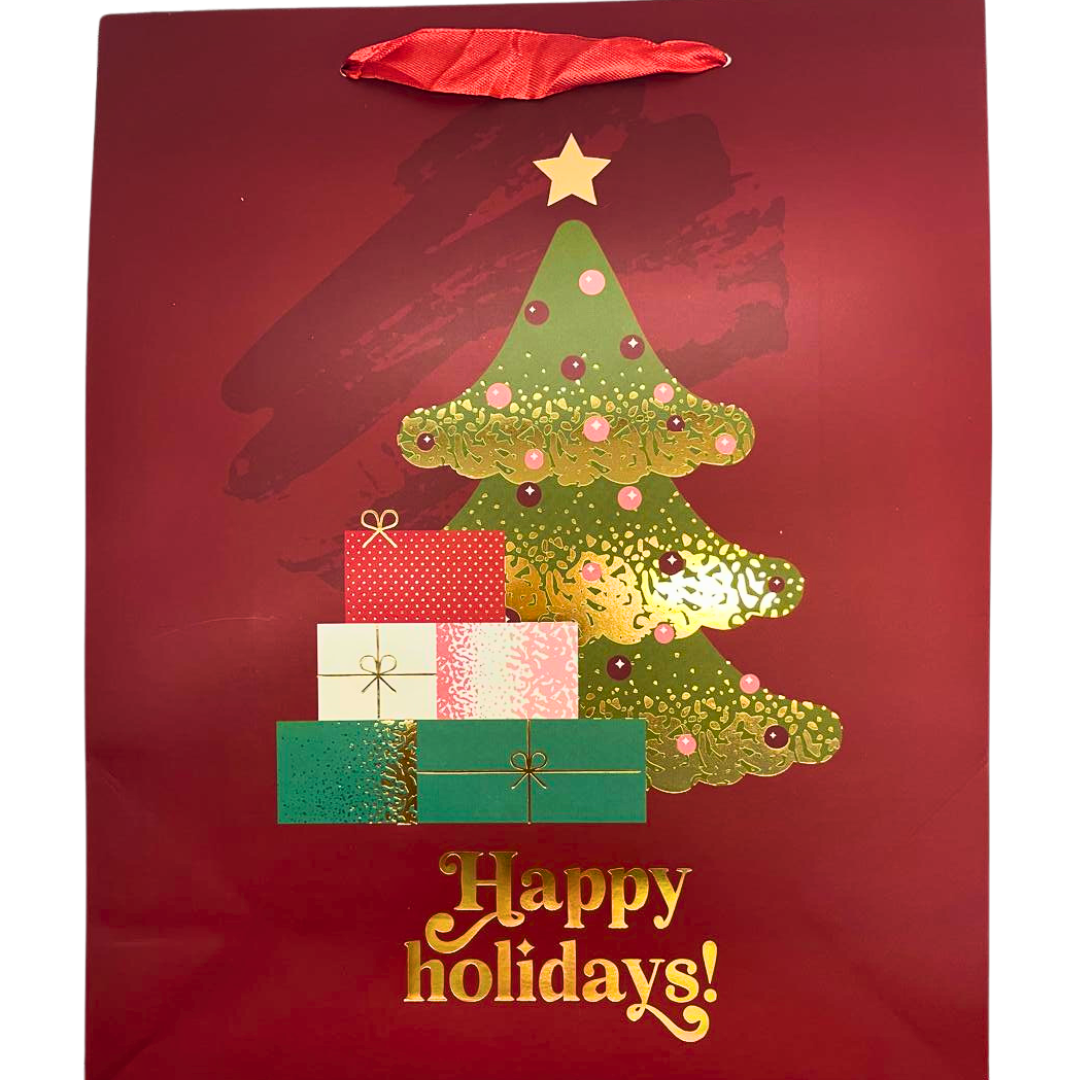 Gift Bag Xmas - Xmas Tree + Presents