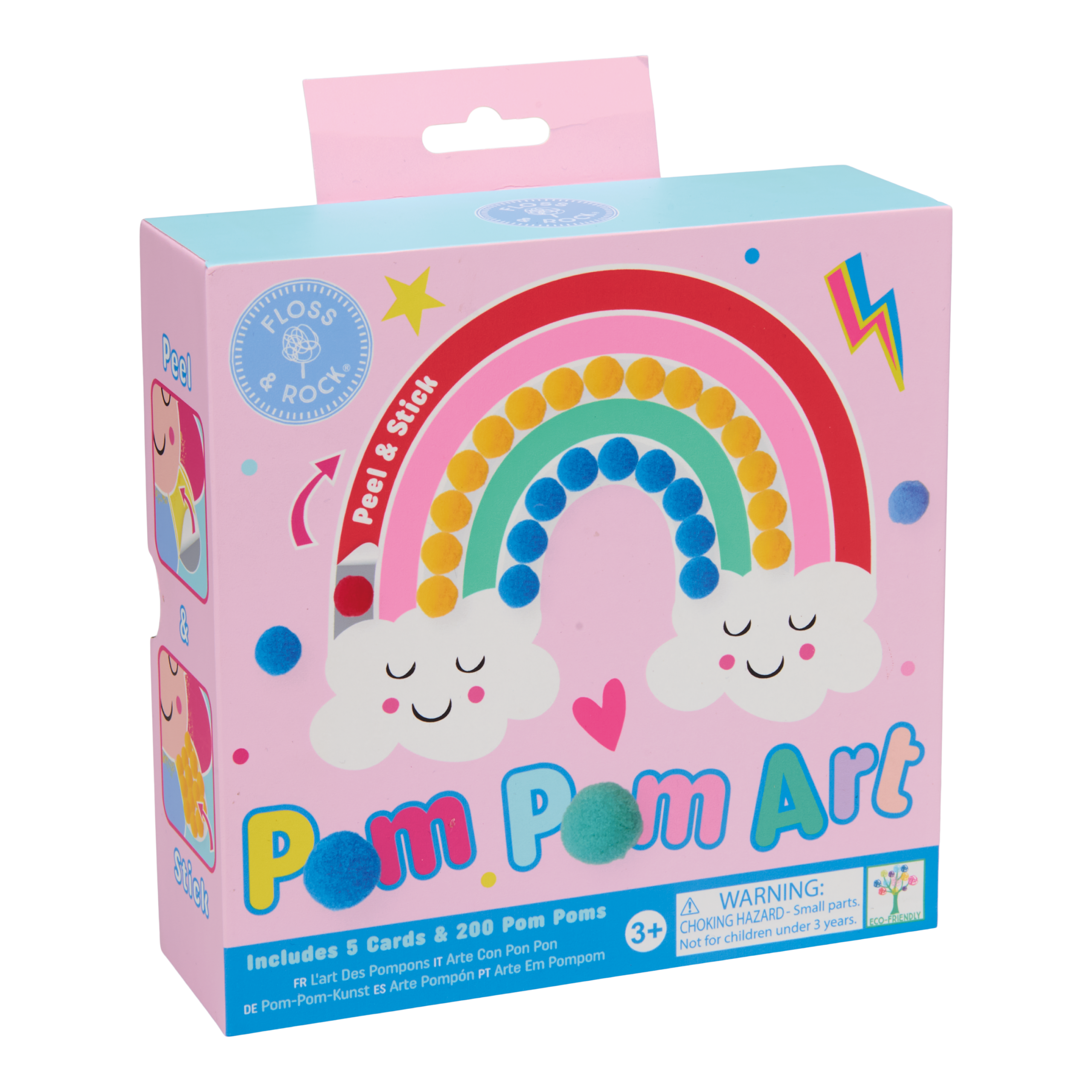 Pom Pom Art - Rainbow Fairy