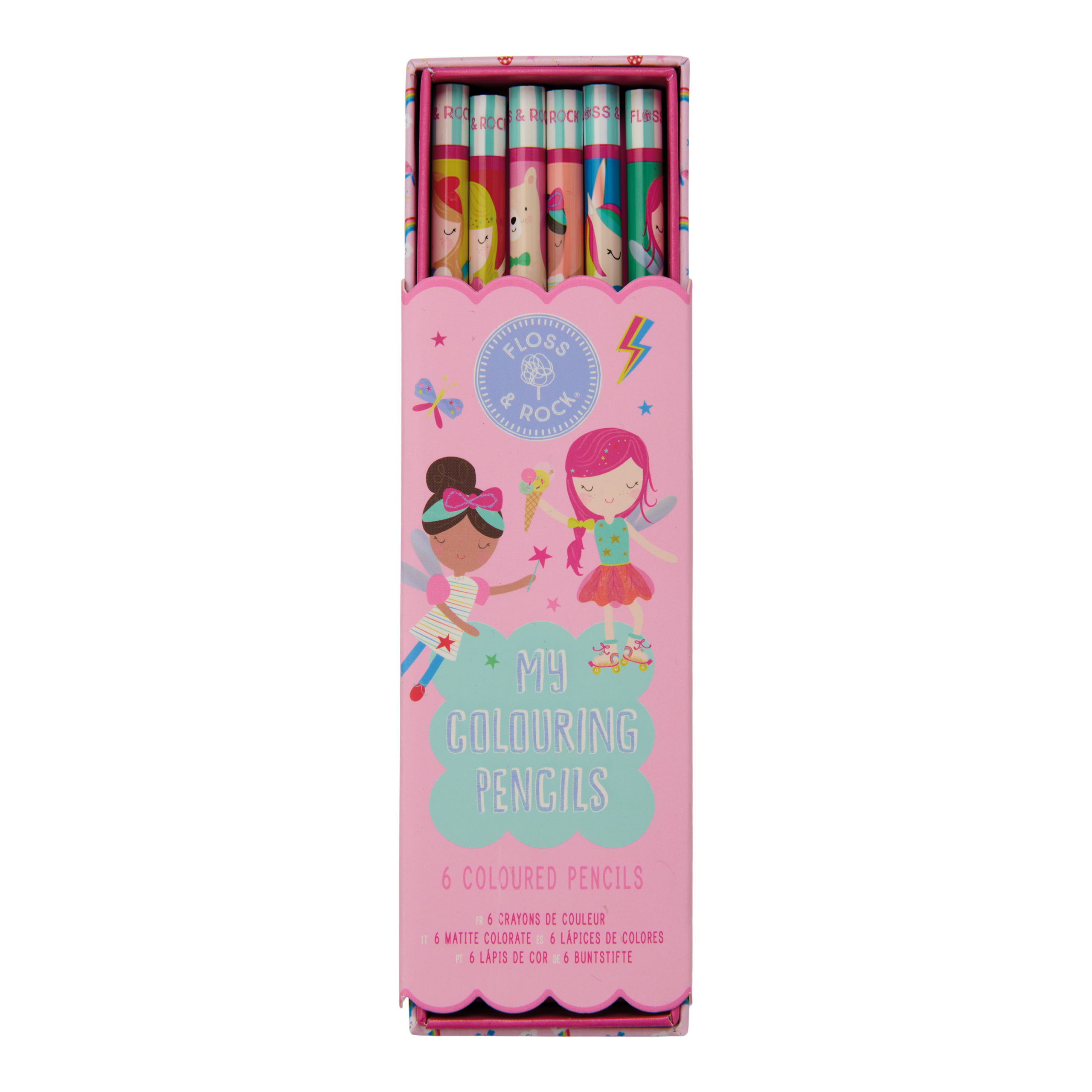 Colouring Pencils - Rainbow Fairy