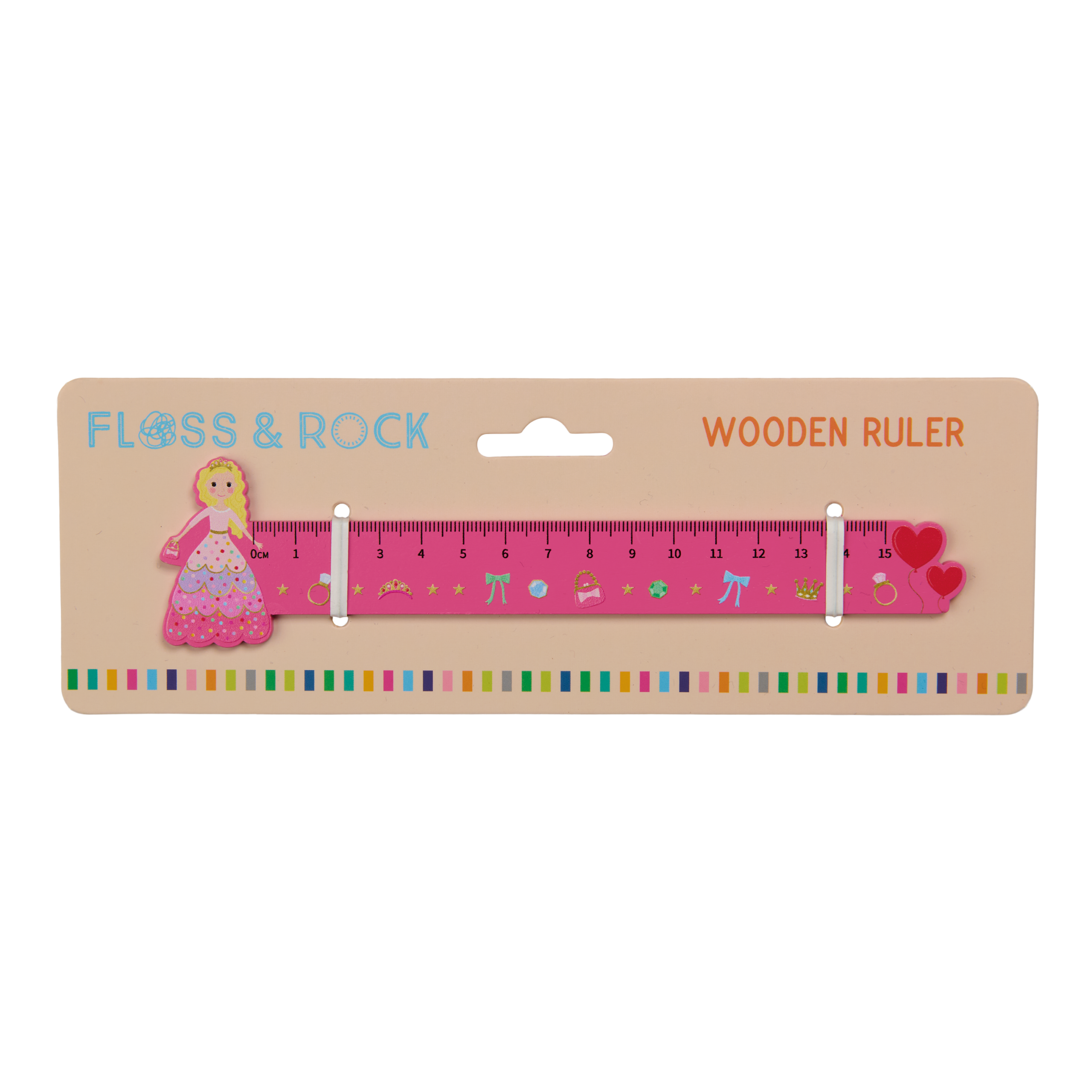 Wooden Ruler - Princess
