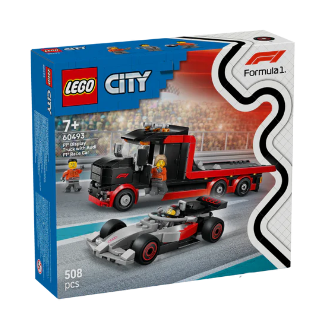 City F1 Display Truck with Audi F1 Race Car