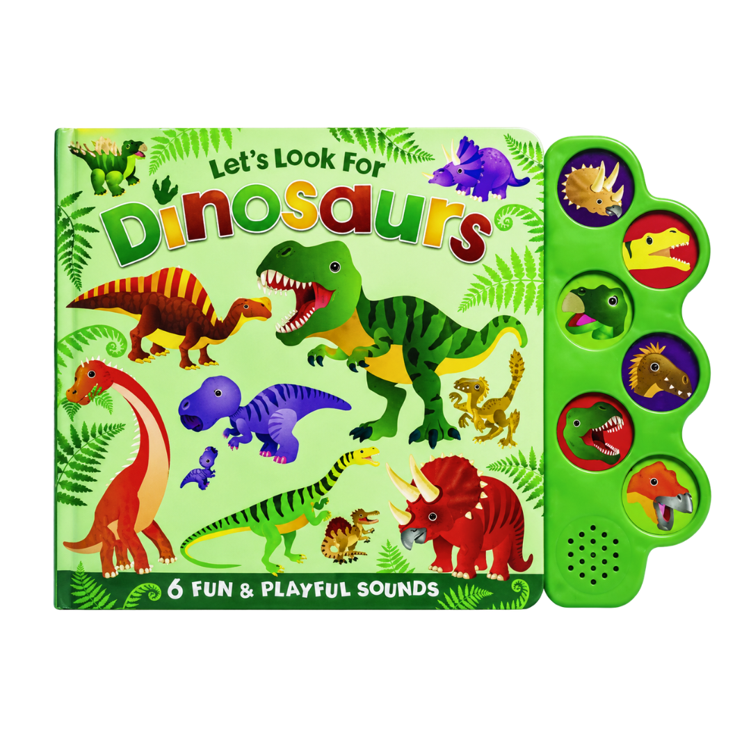 Let's Look for Dinosaurs – 6 Sounds Kids Book