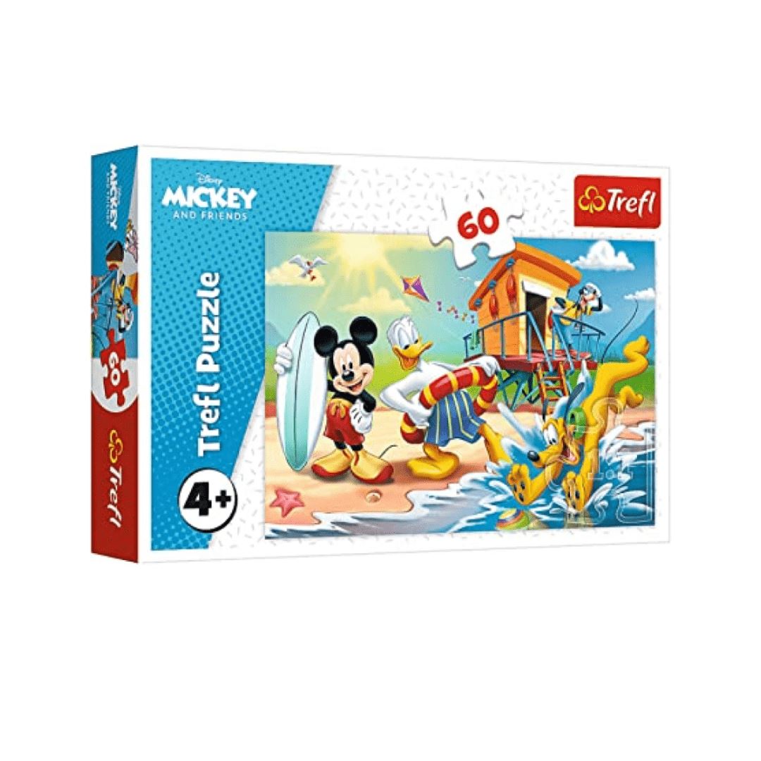 60pc Mickey & Friends Interesting Day