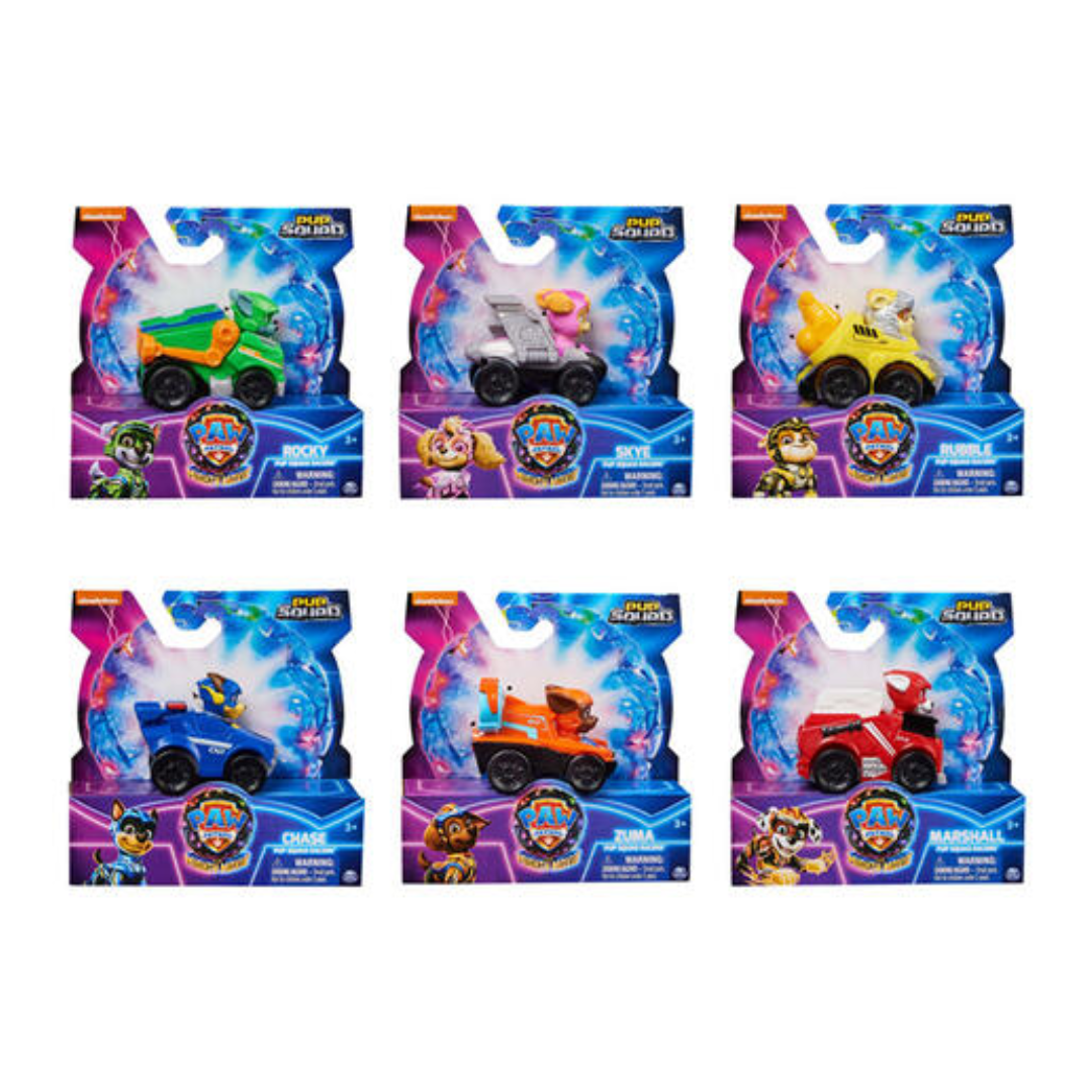 Paw Patrol Pup Squad Vehicles Assorted