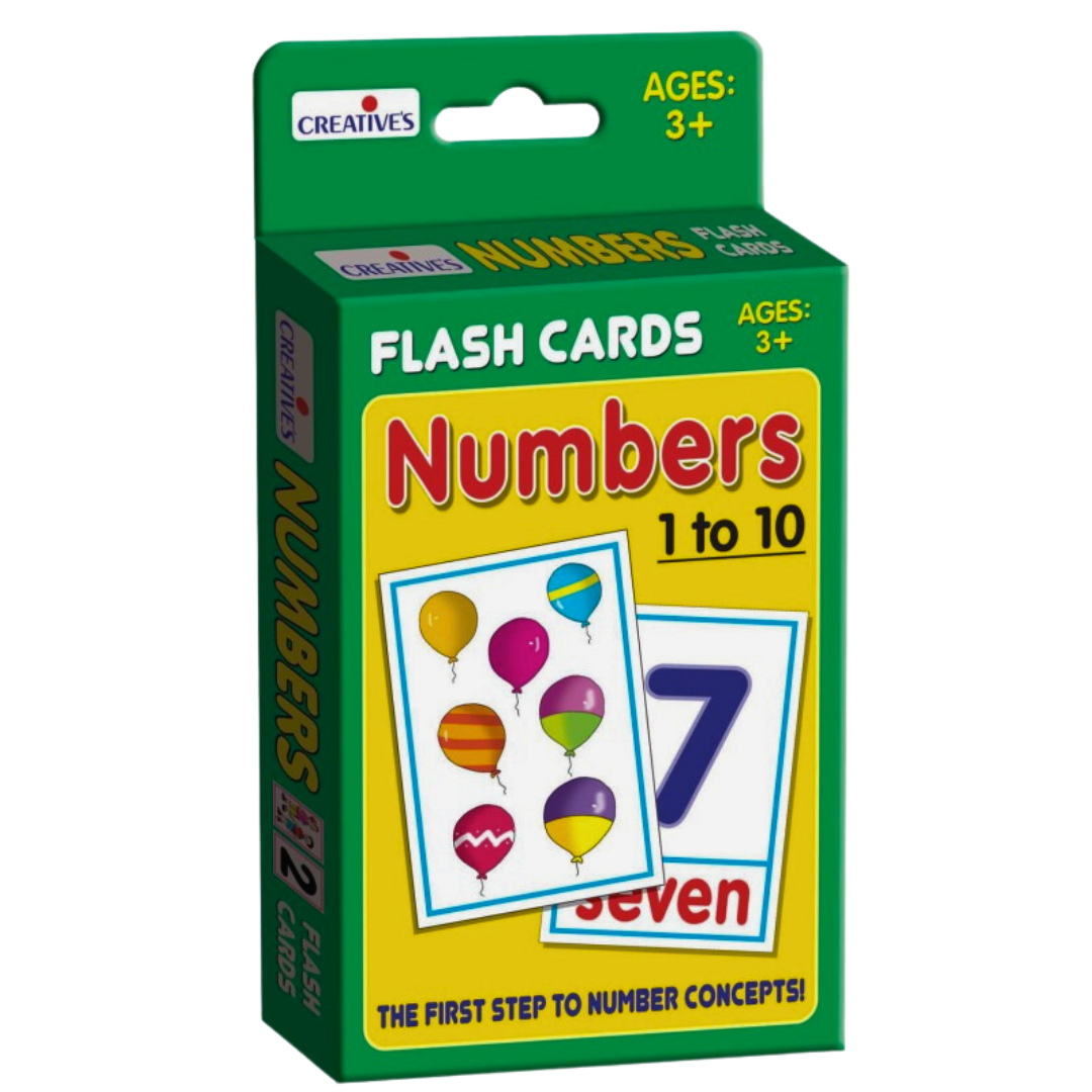 Flash Cards - Numbers 1 - 10 NEW