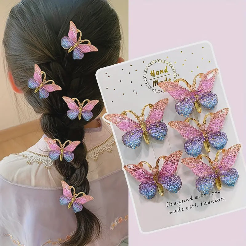 5pc Butterfly Clips