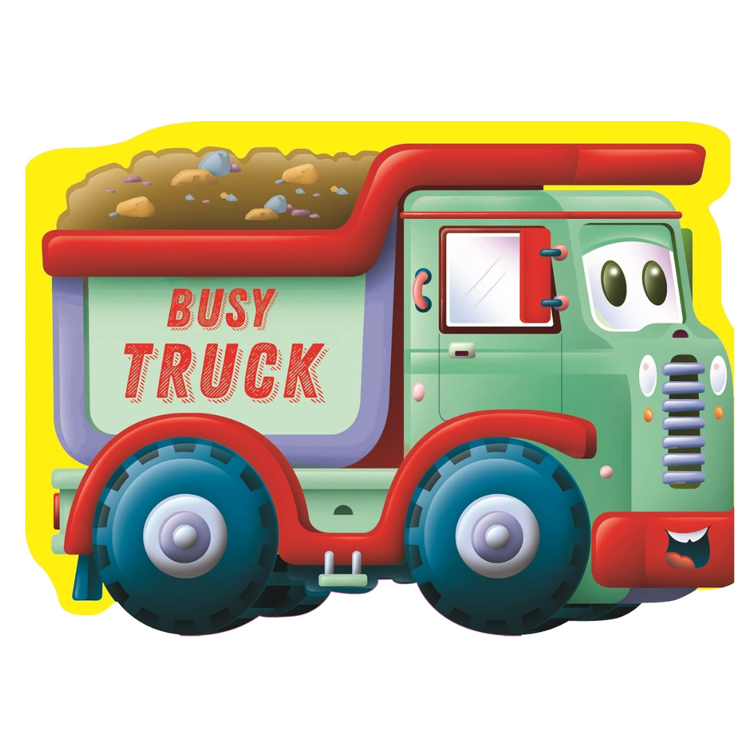 Vehicle Shaped Board - Busy Truck