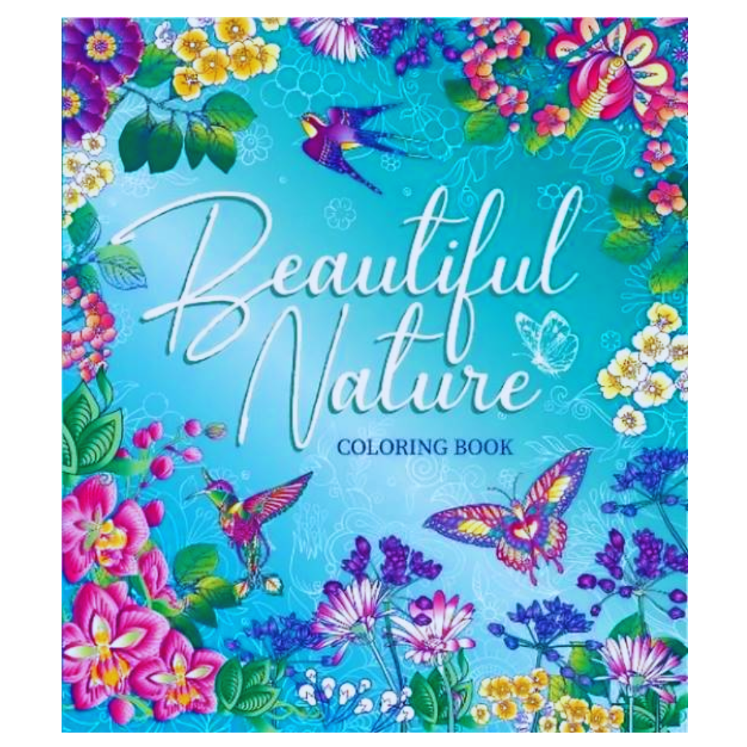 Adult Colouring - Beautiful Nature