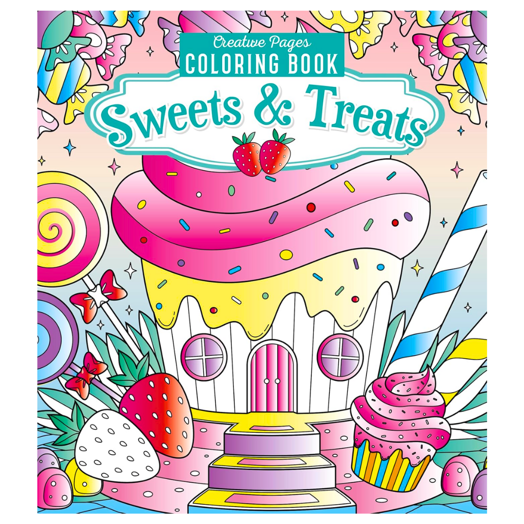 Adult Colouring - Sweets & Treats