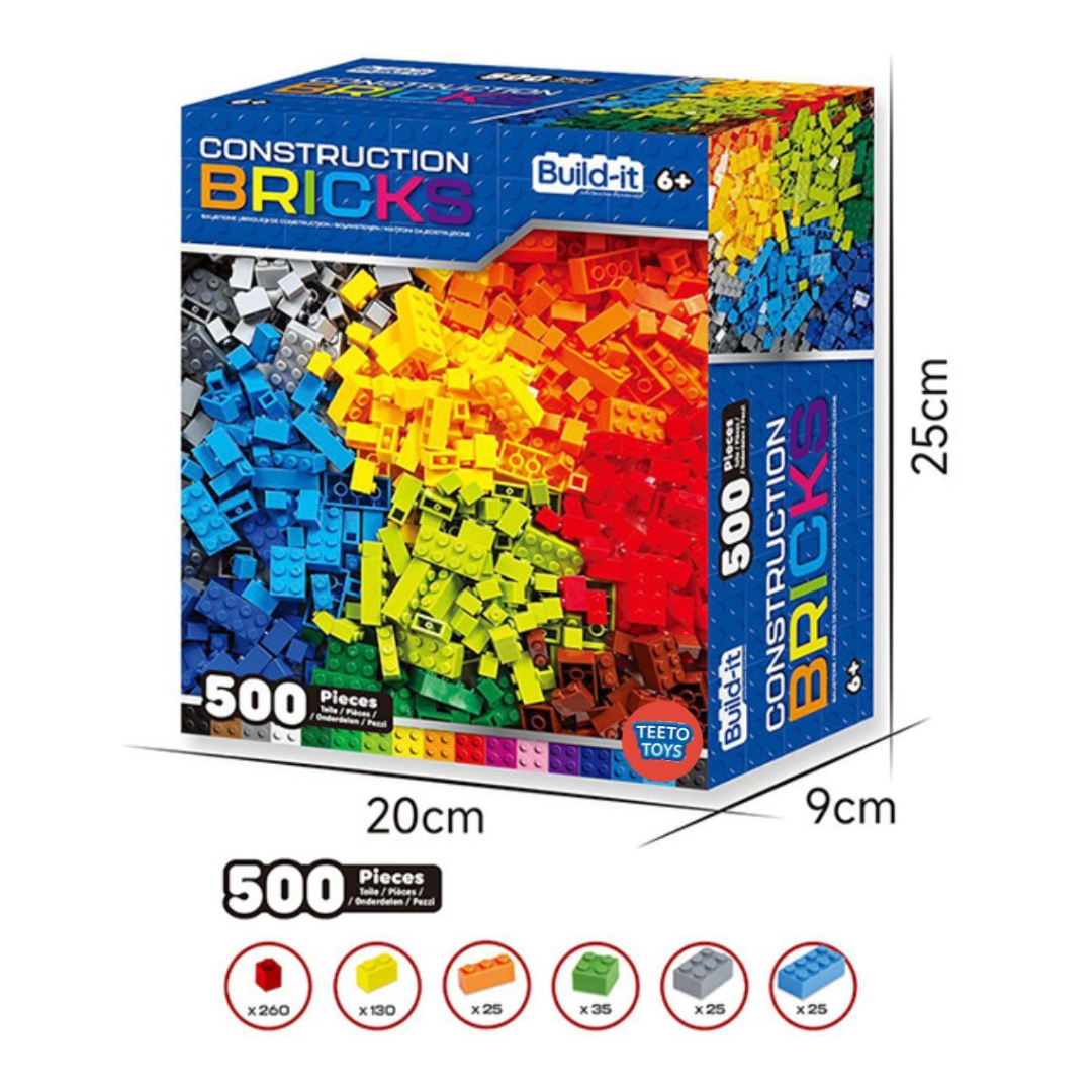500pc Building Blocks Set