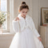White Faux Fur Shawl