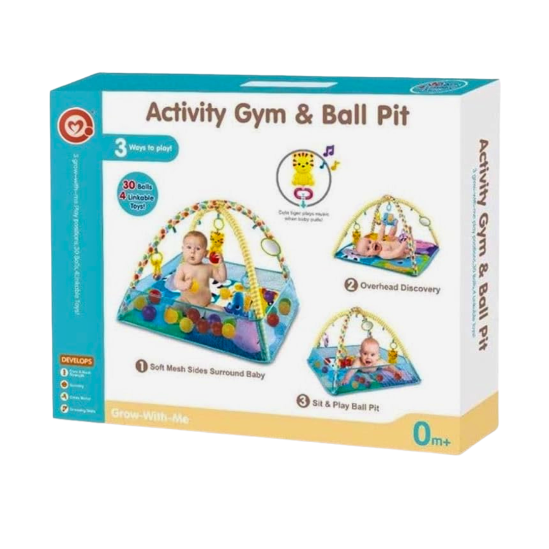 Baby Activity Mat, Gym and Ball Pit