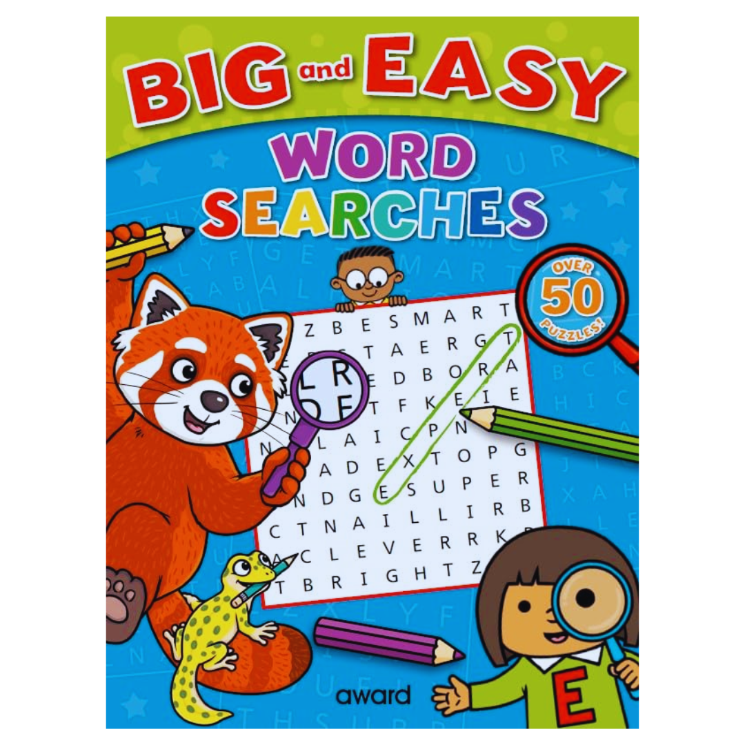 Big and Easy Word Search Red Panda