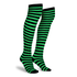 Green and Black Socks