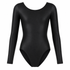 Long Sleeve Black Leotard