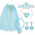 Blue Princess Dress-Up Cape & Accessories Set
