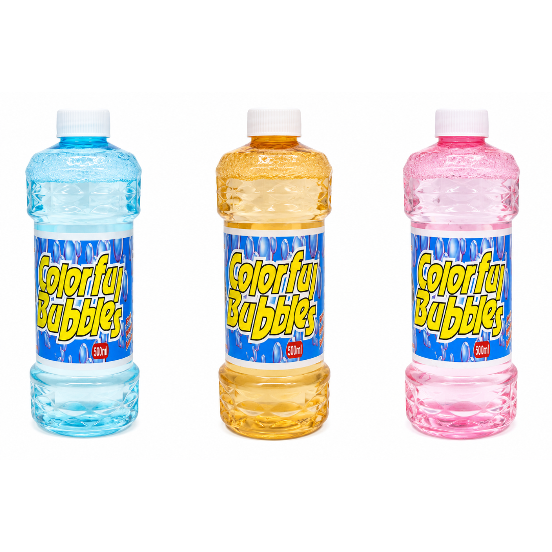 Bubble Solution 500ml 3 Pack Refill