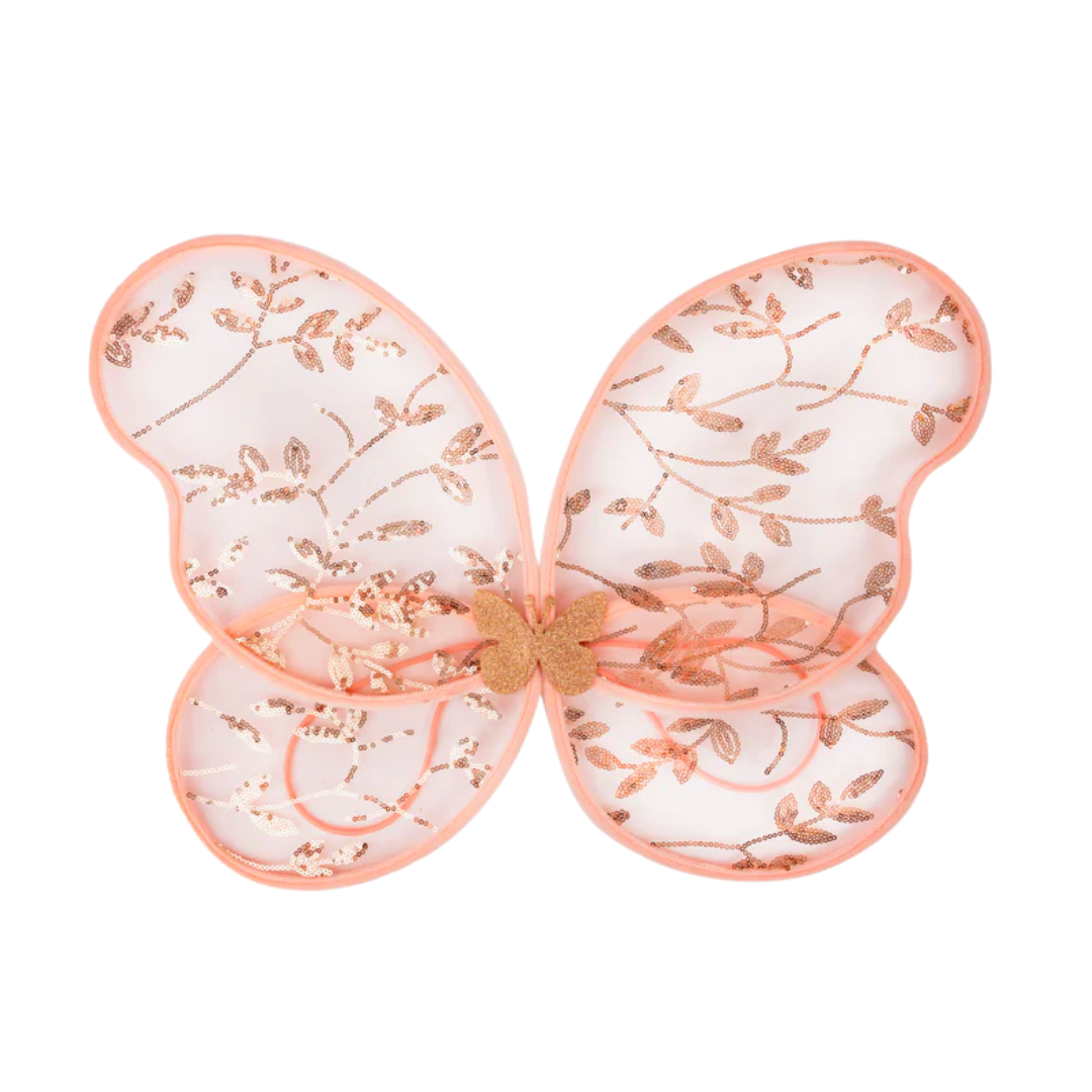 Butterfly Bliss Wings - Peach