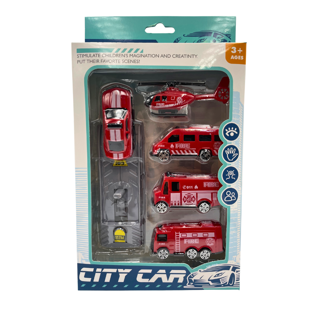 Car City Fire Rescue Pack