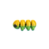 Caterpillar 3D Toy 4cm