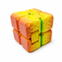 FlexiFidget Infinity Cube - Yellow Sunburst
