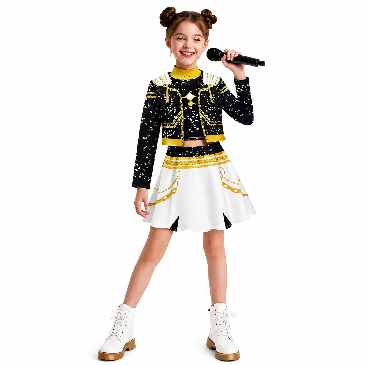 Zoey Golden Performance Inspired Outfit