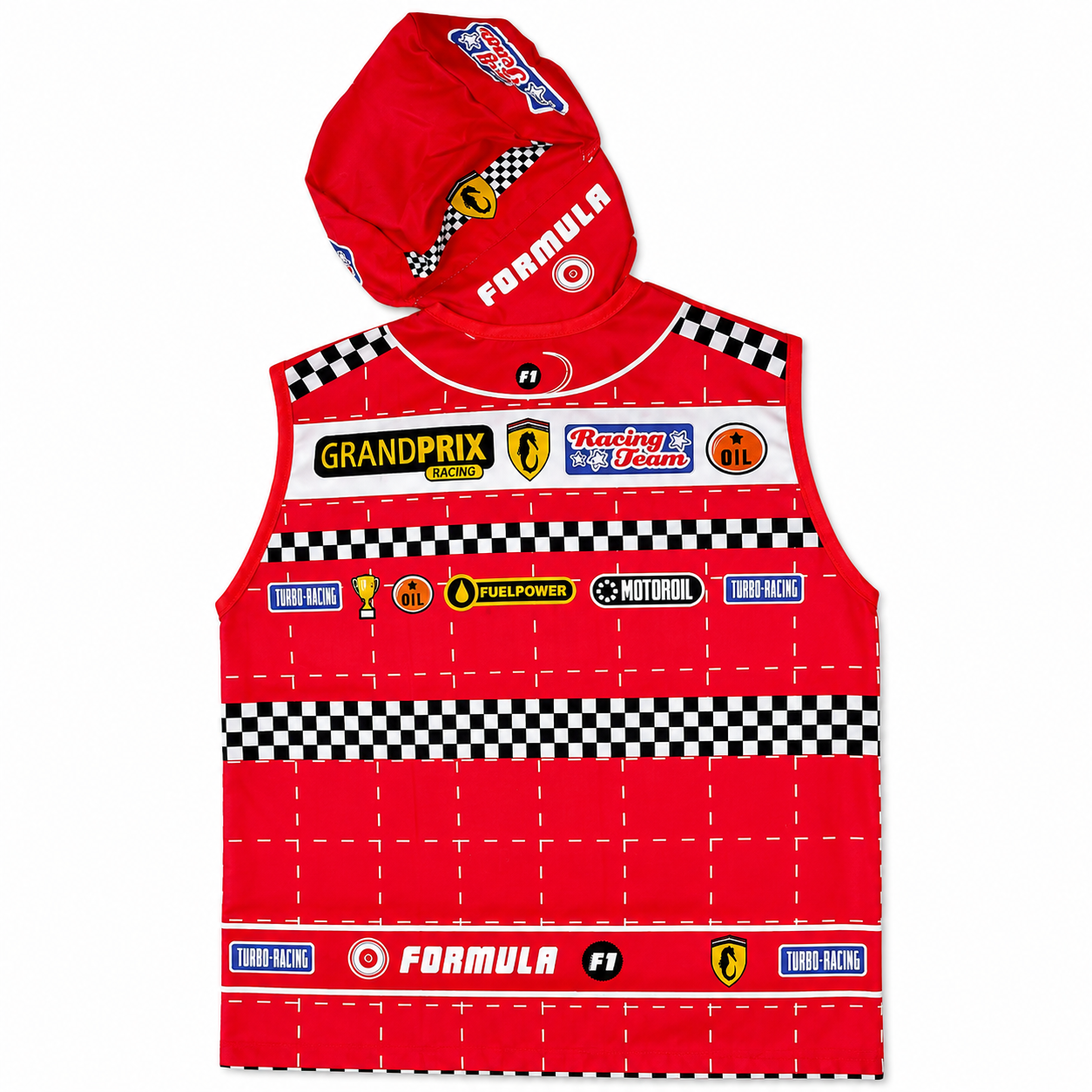 Racing Outfit (Age 3-8) - Kids Career Day Dress-Up Costume