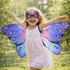 Purple Butterfly Wings & Mask