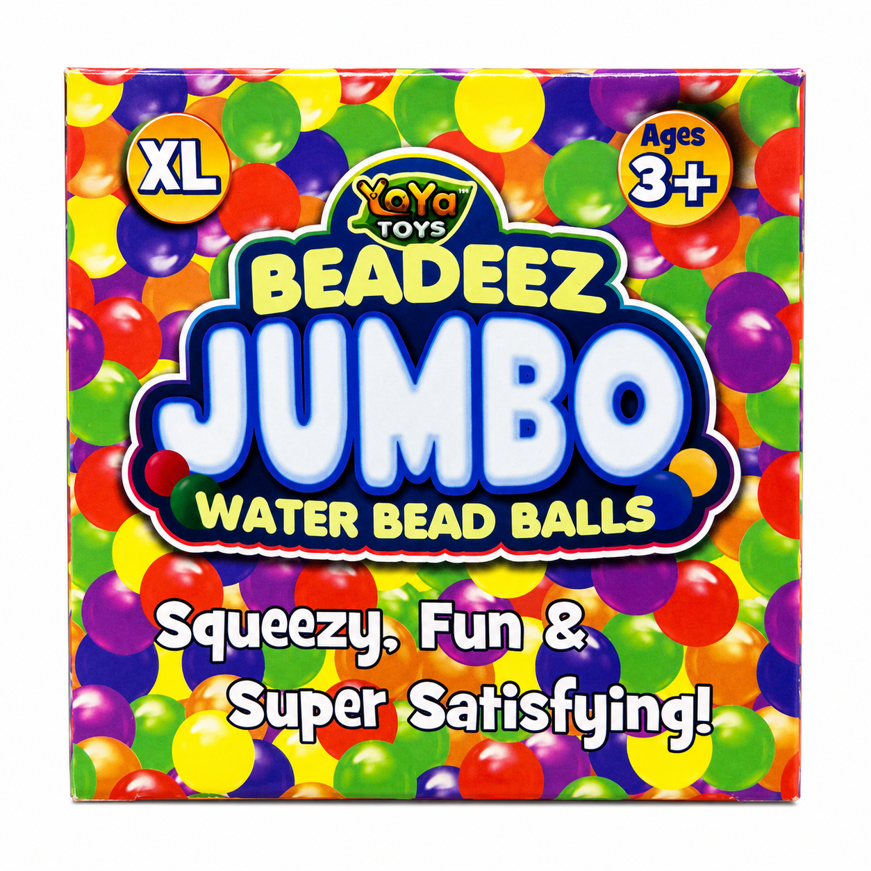 Beadeez Jumbo Squeeze Ball Multi Colour