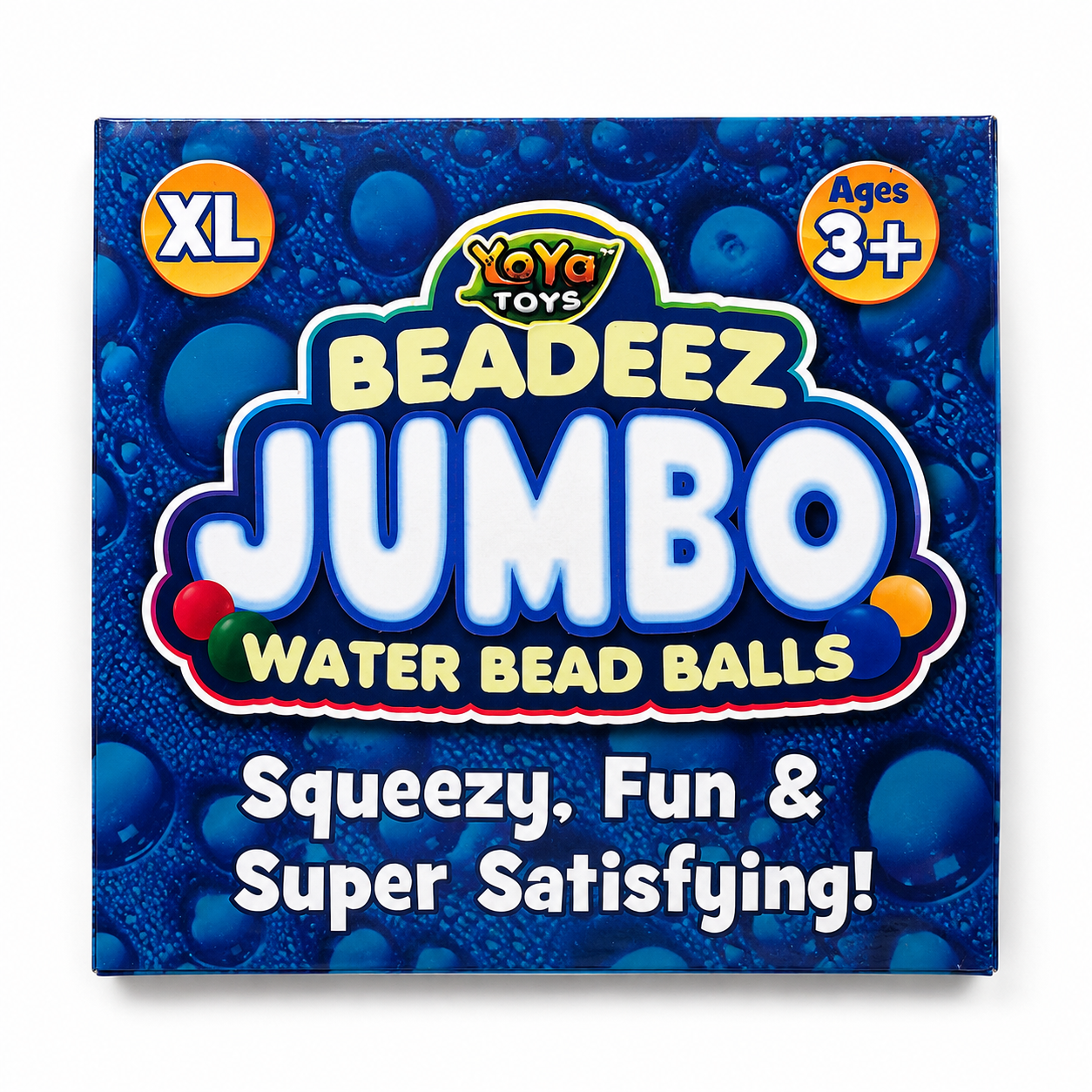 Beadeez Jumbo Squeeze Ball Blue