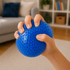 Beadeez Jumbo Squeeze Ball Blue